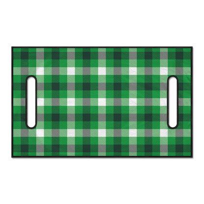 Irish Check Saint Patrick's Day Print Golf Cart Seat Cover