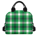 Irish Check Saint Patrick's Day Print Insulated Lunch Bag