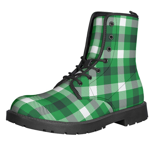 Irish Check Saint Patrick's Day Print Backpack