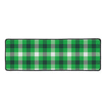 Irish Check Saint Patrick's Day Print Long Kitchen Mat