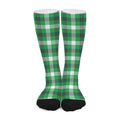 Irish Check Saint Patrick's Day Print Long Socks