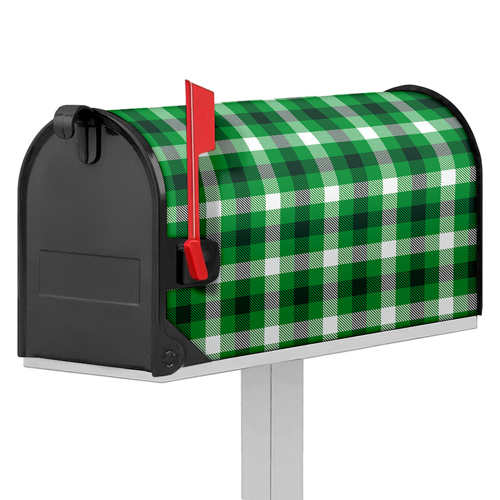 Irish Check Saint Patrick's Day Print Mailbox Cover