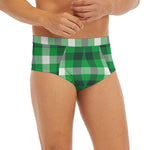 Irish Check Saint Patrick's Day Print Men's Briefs