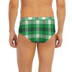 Irish Check Saint Patrick's Day Print Men's Briefs