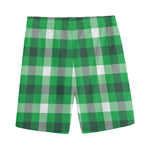 Irish Check Saint Patrick's Day Print Men's Sports Shorts