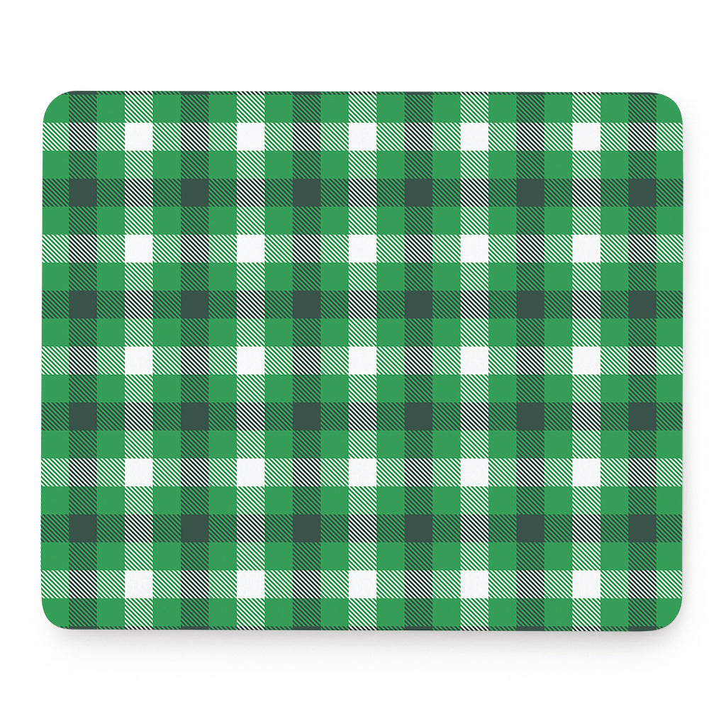 Irish Check Saint Patrick's Day Print Mouse Pad