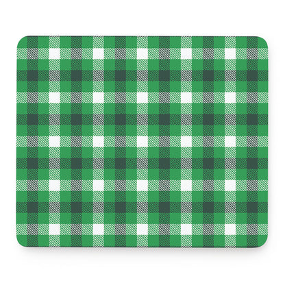 Irish Check Saint Patrick's Day Print Mouse Pad