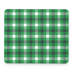 Irish Check Saint Patrick's Day Print Mouse Pad