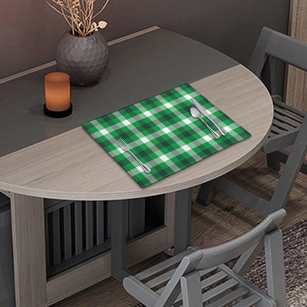 Irish Check Saint Patrick's Day Print Placemat
