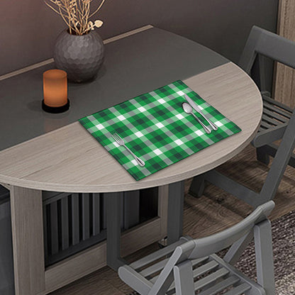 Irish Check Saint Patrick's Day Print Placemat