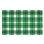 Irish Check Saint Patrick's Day Print Polyester Doormat