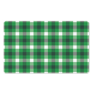 Irish Check Saint Patrick's Day Print Polyester Doormat