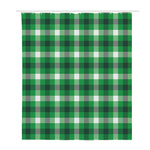 Irish Check Saint Patrick's Day Print Polyester Shower Curtain