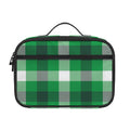 Irish Check Saint Patrick's Day Print Portable Lunch Bag
