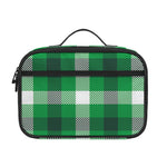 Irish Check Saint Patrick's Day Print Portable Lunch Bag