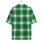 Irish Check Saint Patrick's Day Print Rayon Hawaiian Shirt