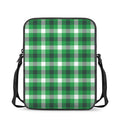 Irish Check Saint Patrick's Day Print Rectangular Crossbody Bag