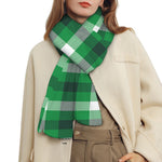 Irish Check Saint Patrick's Day Print Scarf