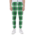 Irish Check Saint Patrick's Day Print Joggers