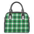 Irish Check Saint Patrick's Day Print Shoulder Handbag