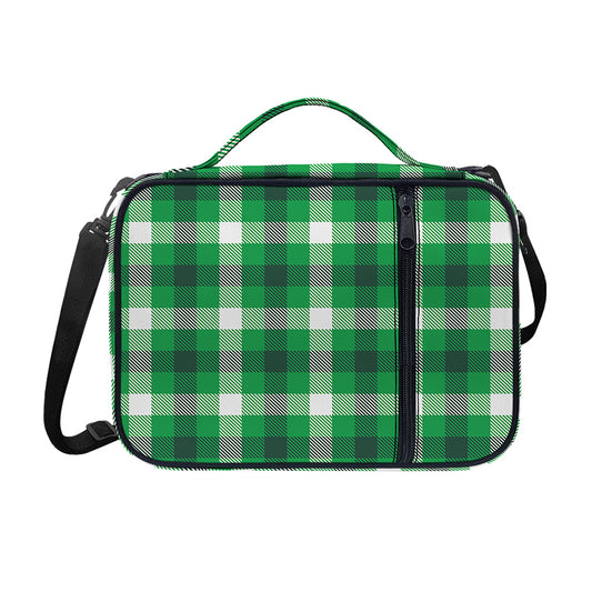 Irish Check Saint Patrick's Day Print Shoulder Strap Bible Bag
