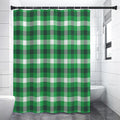 Irish Check Saint Patrick's Day Print Shower Curtain