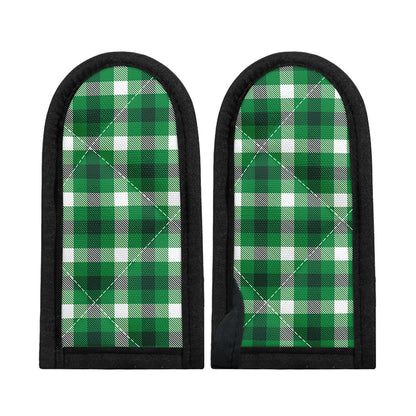 Irish Check Saint Patrick's Day Print Skillet Handle Cover