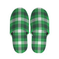 Irish Check Saint Patrick's Day Print Slippers