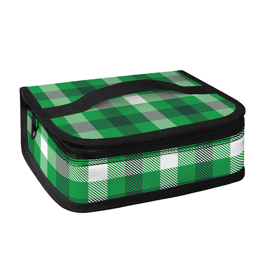 Irish Check Saint Patrick's Day Print Small Lunch Bag