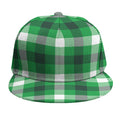 Irish Check Saint Patrick's Day Print Snapback Cap