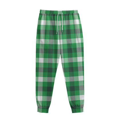 Irish Check Saint Patrick's Day Print Sweatpants