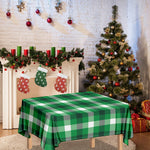 Irish Check Saint Patrick's Day Print Tablecloth