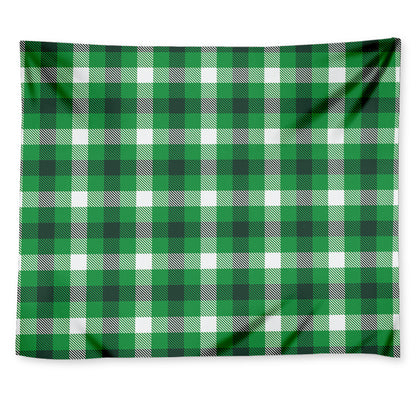 Irish Check Saint Patrick's Day Print Tapestry
