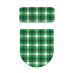 Irish Check Saint Patrick's Day Print Toilet Lid And Tank Cover Set