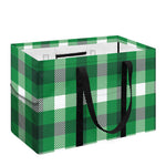 Irish Check Saint Patrick's Day Print Utility Tote Bag