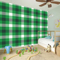 Irish Check Saint Patrick's Day Print Wall Sticker