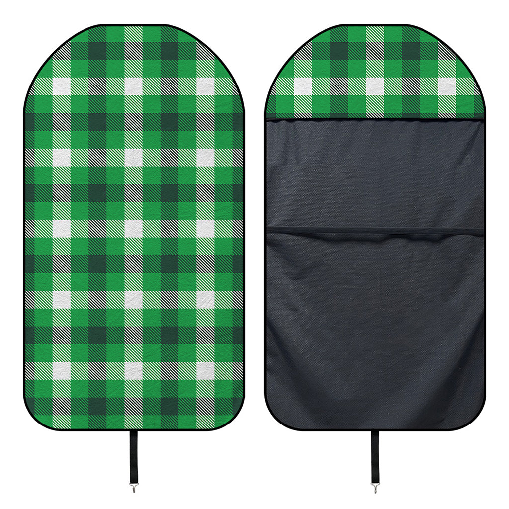 Irish Check Saint Patrick's Day Print Waterproof Car Seat Cover