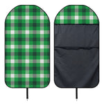 Irish Check Saint Patrick's Day Print Waterproof Car Seat Cover