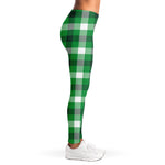Irish Check Saint Patrick's Day Print Women's Leggings
