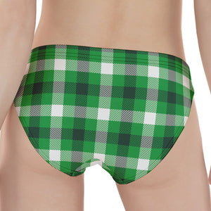 Irish Check Saint Patrick's Day Print Women's Panties