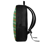 Irish Checkered St. Patrick's Day Print 17 Inch Backpack