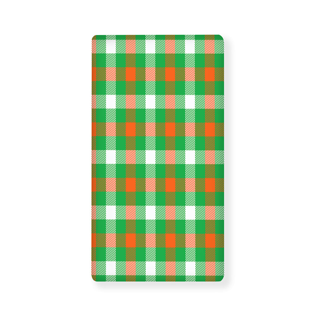 Irish Checkered St. Patrick's Day Print Baby Crib Sheet