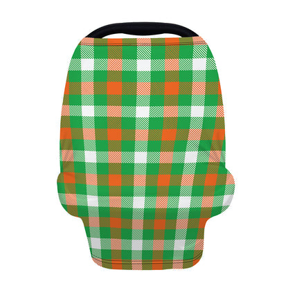 Irish Checkered St. Patrick's Day Print Baby Seat Cover