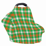 Irish Checkered St. Patrick's Day Print Baby Seat Cover