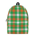 Irish Checkered St. Patrick's Day Print School Backpack