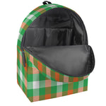 Irish Checkered St. Patrick's Day Print Backpack