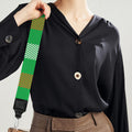 Irish Checkered St. Patrick's Day Print Bag Strap