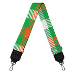 Irish Checkered St. Patrick's Day Print Bag Strap