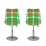 Irish Checkered St. Patrick's Day Print Bar Stool Covers