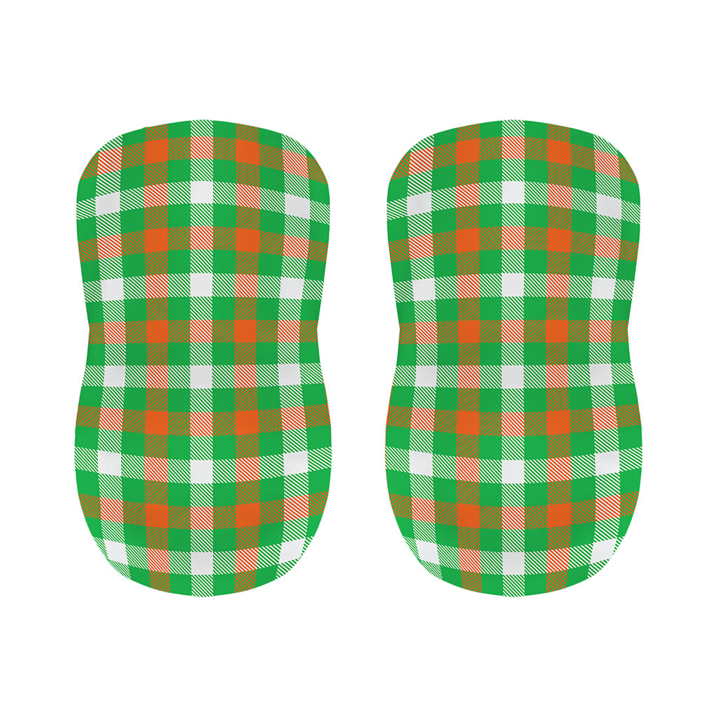 Irish Checkered St. Patrick's Day Print Bar Stool Covers